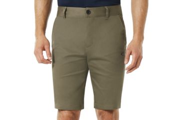 Image of Oakley Chino Icon Golf Short - Mens, Dark Brush, 38, 442467-86V-38