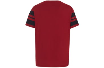 Image of Oakley Classic Stripe Wide Ss - Mens, Iron Red, Large, 457344-80U-L
