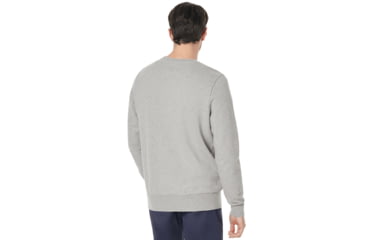 Image of Oakley Clean Logo Crew Fleece - Mens, Granite Heather, Large, 472476-24L-L