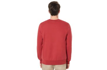 Image of Oakley Clean Logo Crew Fleece - Mens, Sundried Tomato, Small, 472476-4ST-S