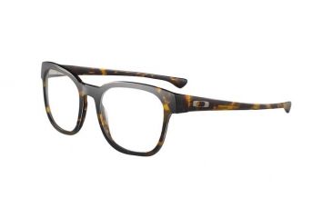 Image of Oakley Cloverleaf 51mm Tortoise Men's Eyeglass Frames w/ Blank Lenses OX1078-0451