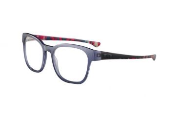 Image of Oakley Cloverleaf 53mm Navy Crazy Men's Eyeglass Frames w/ Blank Lenses OX1078-0553