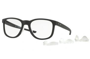 Image of Oakley CLOVERLEAF MNP OX8102 Eyeglass Frames 810201-52 - Satin Black Frame