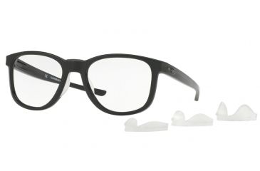 Image of Oakley CLOVERLEAF MNP OX8102 Eyeglass Frames 810202-52 - Polished Black Frame