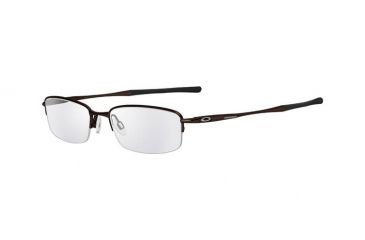 Image of Oakley Clubface Men's Polished Brown Eyeglass Frames w/ Blank Lenses OX3102-0254