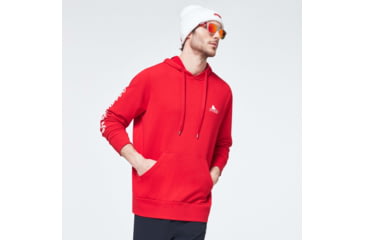 Image of Oakley CNY Hoodie OTH - Mens, Red Line, Extra Large, FOA401437-465-XL