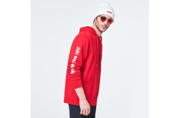 Image of Oakley CNY Hoodie OTH - Mens, Red Line, Extra Large, FOA401437-465-XL