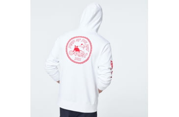 Image of Oakley CNY Hoodie OTH - Mens, White, Large, FOA401437-100-L