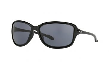 Image of Oakley COHORT OO9301 Single Vision Prescription Sunglasses OO9301-930101-61 - Lens Diameter 61 mm, Frame Color Metallic Black