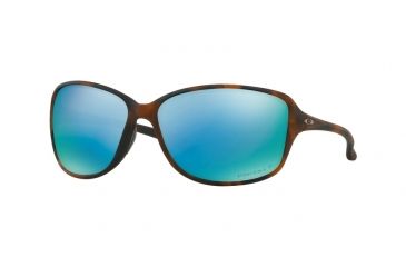 Image of Oakley COHORT OO9301 Single Vision Prescription Sunglasses, 61mm, Matte Brown Tortoise, OO9301-930109-61-SV