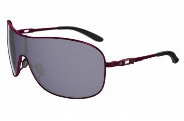 Image of Oakley Collected Sunglasses, Grey Lens, Cayenne Red Frame OO4078-04