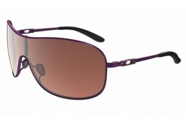 Image of Oakley Collected Sunglasses, G40 Black Gradient Lens, Purple Orchid Frame OO4078-06