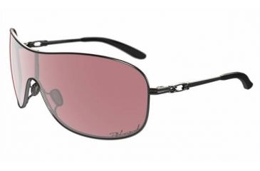 Image of Oakley Collected Sunglasses, OO Grey Polarized Lens, Polished Chrome Frame OO4078-07