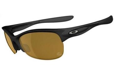 Image of Oakley Commit AV Metallic Black Frame w/ Black Persimmon Iridium Transitions Lenses Sunglasses 03-794