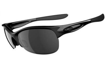Image of Oakley Commit AV Polished Black Frame w/ Black Iridium Lenses Sunglasses 03-787