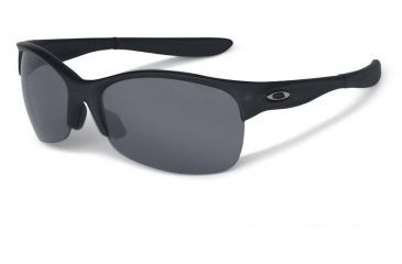 Image of Oakley Commit AV Sunglasses, Matte Black Frame, Polarized Grey Lens 11-476