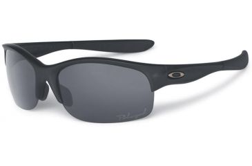Image of Oakley Commit SQ Sunglasses, Matte Black Frame, Grey Lens 11-467