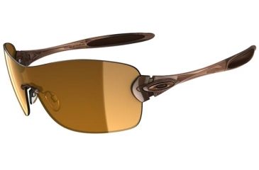 Image of Oakley Compulsive Squared Sunglasses - Dark Topaz frame w/ Bronze Lenses 05-361