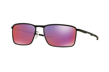 Image of Oakley Conductor 6 OO4106 Single Vision Prescription Sunglasses OO4106-410605-58 - Lens Diameter 58 mm, Frame Color Matte Black