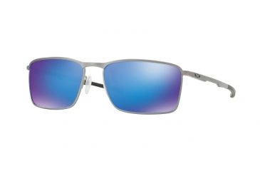 Image of Oakley CONDUCTOR 6 OO4106 Single Vision Prescription Sunglasses OO4106-410609-58 - Lens Diameter 58 mm, Frame Color Lead