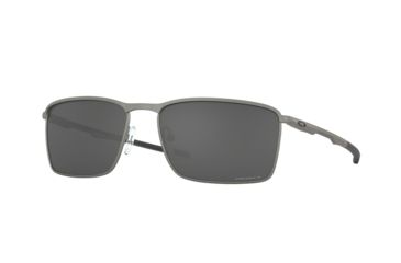 Image of Oakley Conductor 6 OO4106 Single Vision Prescription Sunglasses, 58mm, Lead, OO4106-410610-58-SV