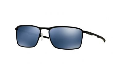 Image of Oakley CONDUCTOR 6 OO4106 Single Vision Prescription Sunglasses OO4106-410603-58 - Lens Diameter 58 mm, Frame Color Matte Black