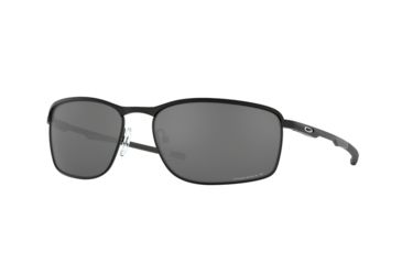 Image of Oakley CONDUCTOR 8 OO4107 Single Vision Prescription Sunglasses, 60mm, Matte Black, OO4107-410705-60-SV