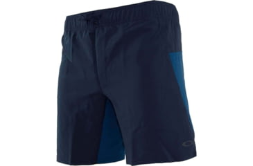 Image of Oakley Core Richter 2N1 Shorts - Mens, Fathom, Large, 442158-6AC-L