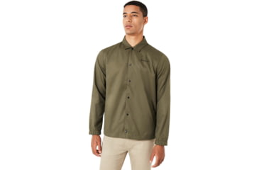 Image of Oakley Cotton Icon Coach 3in1 Jacket - Mens, Dark Brush, Large, 412565-86V-L