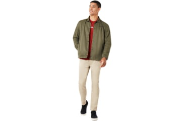 Image of Oakley Cotton Icon Coach 3in1 Jacket - Mens, Dark Brush, Large, 412565-86V-L