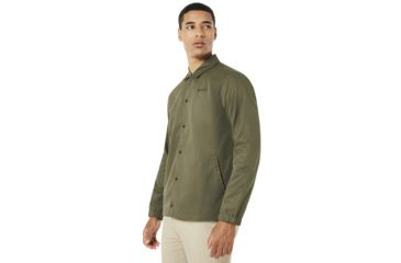 Image of Oakley Cotton Icon Coach Jacket - Mens, Forged Iron, Large 412565-24J-L