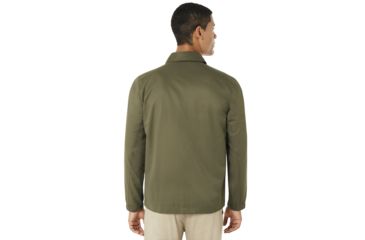 Image of Oakley Cotton Icon Coach Jacket - Mens, Forged Iron, Large 412565-24J-L