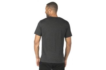 Image of Oakley Crest Tee, Jet Black Heather, Medium 452232-01S-MD