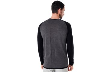 Image of Oakley Crew Neck Engineered Knit - Mens, Athletic Heather Grey, 2XL, 434242-24G-XXL