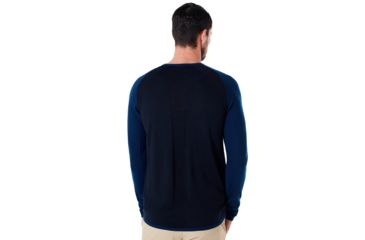 Image of Oakley Crew Neck Engineered Knit - Mens, Fathom, 2XL, 434242-6AC-XXL