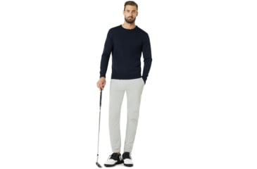 Image of Oakley Crew Neck Knit - Mens, Fathom, S, 434240-6AC-S
