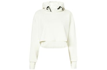 Image of Oakley Crop Fleece Hoodie - Womens, Winter Grey, Small 561324-23N-S