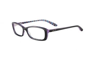 Image of Oakley Cross Court Eyeglasses Frame, Size 53 - Nightfall Stripes OX1071-0453