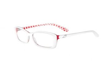 Image of Oakley Cross Court Eyeglasses Frame, Size 53 - White Dotty OX1071-0153