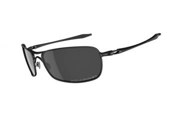 Image of Oakley Crosshair 2.0 Sunglasses, Matte Blk Frame, Grey Lens, Polarized OO4044-01