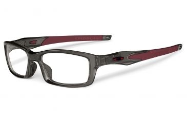 Image of Oakley Crosslink 53mm Grey Smoke/Team Cardinal Eyeglass Frames w/ Blank Lenses OX8027-0653
