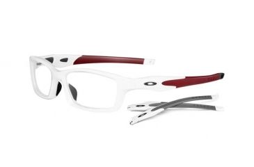 Image of Oakley Crosslink 53mm Pearl/Team Cardinal Men's Eyeglass Frames w/ Blank Lenses OX8027-0453