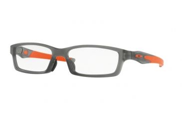 Image of Oakley CROSSLINK A OX8118 Bifocal Prescription Eyeglasses 811809-56 - Satin Smoke Frame
