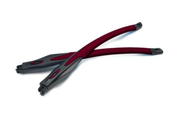 Image of Oakley Crosslink Frame Temple Arms, Satin Black/Cardinal, RKT0000AA-BK232