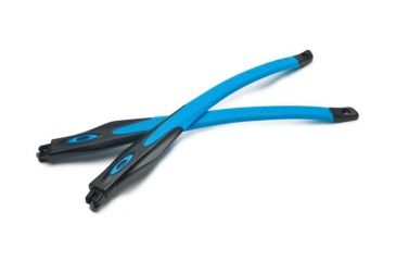 Image of Oakley Crosslink Frame Temple Arms, Satin Black/Sky Blue, AOX8027KT 000017