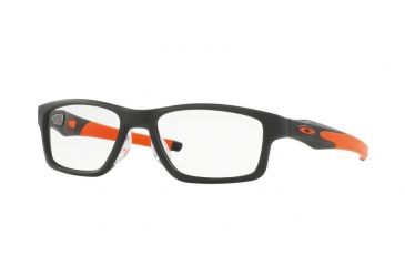 Image of Oakley CROSSLINK MNP OX8090 Bifocal Prescription Eyeglasses 809001-53 - Satin Black Frame