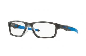 Image of Oakley CROSSLINK MNP OX8090 Bifocal Prescription Eyeglasses 809006-53 - Matte Grey Tortoise Frame