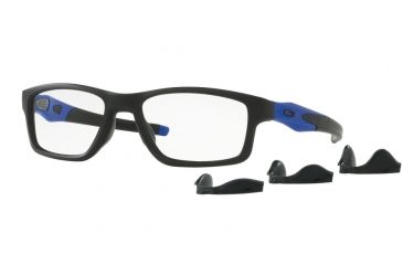 Image of Oakley Crosslink MNP OX8090 Bifocal Prescription Eyeglasses 809009-53 - Satin Black Frame