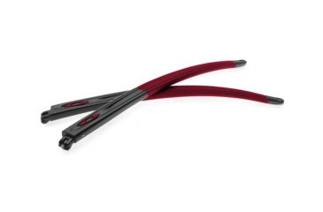Image of Oakley Crosslink Pitch Frame Temple Arms, Satin Black/Cardinal, RKT0134AA-BK232