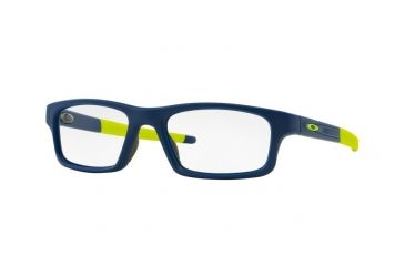 Image of Oakley Crosslink Pitch Bifocal Prescription Eyeglasses 803707-52 - Satin Navy Frame